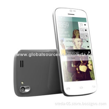 4.0-inch Smartphones, MTK6572W Dual-core 1GHz Processor/Capacitance Screen/Wi-Fi AP/3G/WCDMA + GSMNew